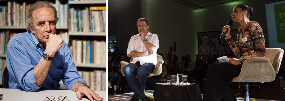 Colunista Janio de Freitas diz que a “própria Marina Silva e os interessados na projeção eleitoral do PSB saem da comoção para a apelação, sem limite algum, ao morto reduzido a cabo eleitoral”, em referência ao ex-governador Eduardo Campos