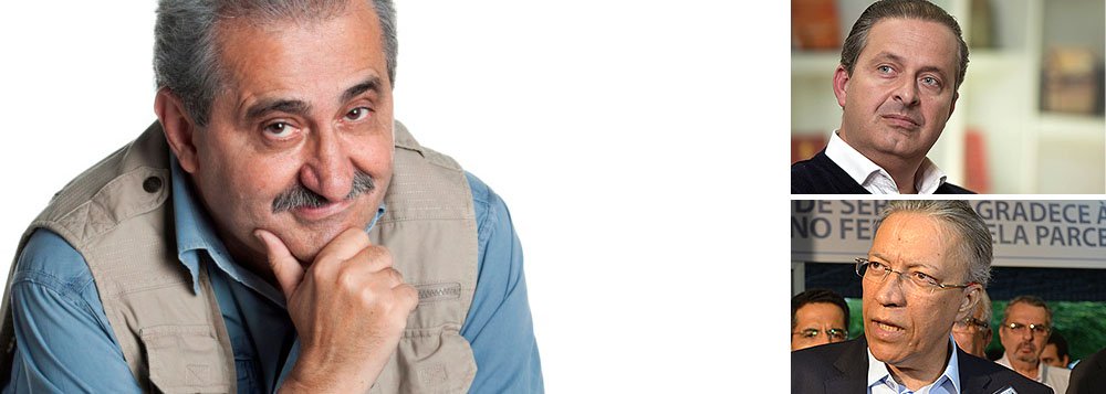 Colunista Ancelmo Gois relaciona acidente de Eduardo Campos (PSB) à morte do governador de Sergipe, Marcelo Deda, que lutava contra um câncer, como “tragédia política colossal”: “Campos e Deda representavam, com seus defeitos — que nos momentos de consternação são empurrados para debaixo do tapete —, exceção num quadro caquético de homens públicos, notadamente na Câmara e no Senado”