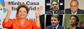 Para evitar saias justas no Rio de Janeiro, a presidente Dilma estuda fazer campanha para os quatro candidatos que a apoiam no estado: o governador Luiz Fernando Pezão (PMDB), o ex-governador Anthony Garotinho (PR), o ex-ministro Marcelo Crivela (PRB) e o senador Lindbergh Farias (PT) 