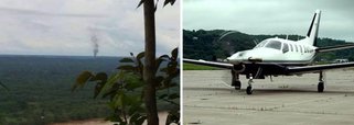 A aeronave caiu no rio pouco depois de ter decolado do aeroporto de Mitú, capital de Vaupés, informou a Autoridade de Aviação Civil em comunicado. Dois dos três ocupantes foram resgatados e transportados para o hospital, enquanto o terceiro morreu no acidente