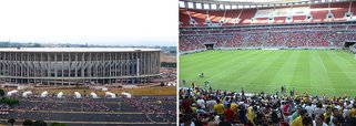 Em menos de seis meses desde sua inauguração, o Estádio Nacional de Brasília Mané Garrincha atraiu 600 mil pessoas para os jogos de futebol e shows, o que representou 260 mil visitantes a mais do que a antiga arena trouxe ao longo de 36 anos; as informações foram divulgadas pela ComCopa