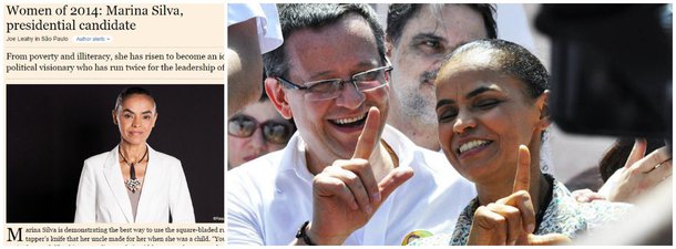 Título do jornal britânico à ex-senadora, que ficou em terceiro lugar na disputa presidencial em outubro, se deve ao fato de ela ser "visionária e idealista que acredita com sinceridade no que diz"