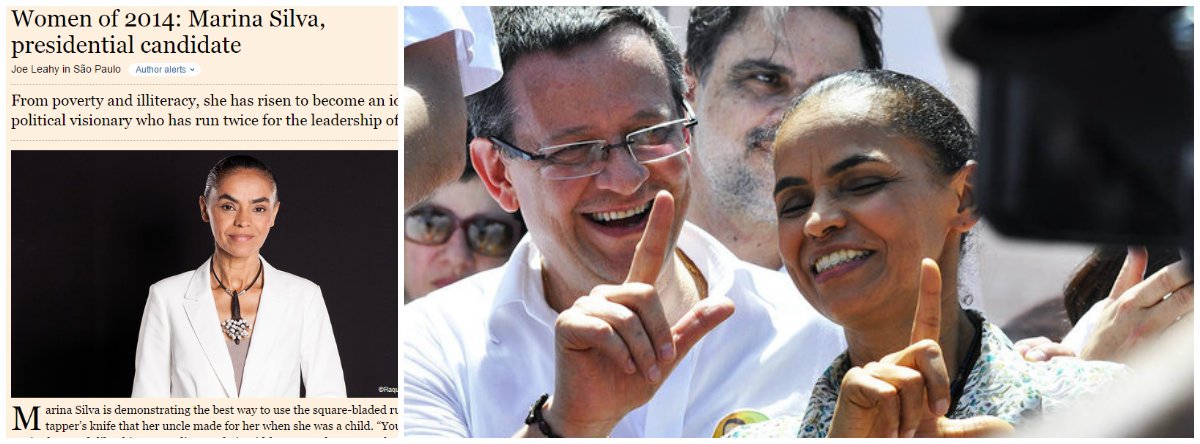 Título do jornal britânico à ex-senadora, que ficou em terceiro lugar na disputa presidencial em outubro, se deve ao fato de ela ser "visionária e idealista que acredita com sinceridade no que diz"