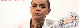 Ele foi conferido pelo Diário do Centro do Mundo, em razão do artigo publicado pela ex-senadora na última sexta-feira, que utilizou expressões como "heteroestima"; segundo o jornalista Kiko Nogueira, Marina tentou dar aparência de solidez a vento puro