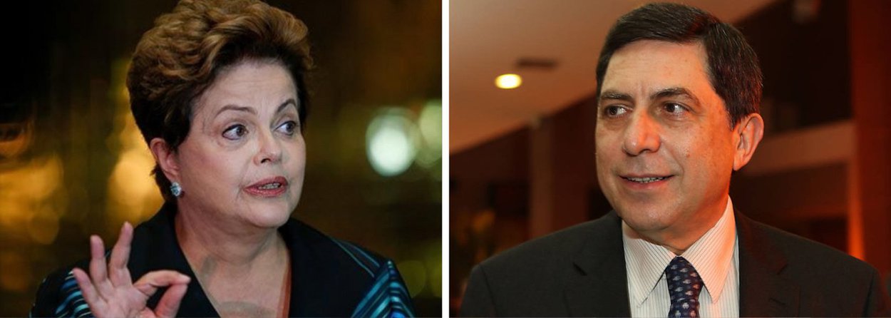 Presidente desconversa sobre indicação do nome do presidente do Bradesco para o ministério da Fazenda, um dia depois de ter se reunido com ele; "Eu não divulguei nada", disse; "Vocês dão fora atrás de fora", disse Dilma a jornalistas; ADRs caem com notícia de que Luiz Trabuco recursou o convite, segundo o jornal Valor Econômico; Bovespa não opera devido ao feriado