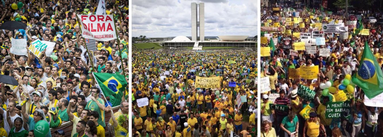 Análise de Flávio Aguiar, para a Rede Brasil Atual, compara o momento político atual e com períodos anteriores da história do país; "O governo precisa aprender com a disposição comunicativa de Vargas, em todos os seus aspectos e em suas consequências. Deve ter mais arrojo em favorecer a diversificação da mídia brasileira. Além disto, pode-se ver, ou ler, na situação, que se a do governo é precária, a das oposições também é. A começar por um fator nada desprezível, que é o de sua composição. Há os saudosos do regime ditatorial, os adeptos do impeachment, os defensores do “sangramento”, os descrentes na política, estamentos de classe média e da burguesia que sonham em vão com a ideia de que “tudo voltará a ser como antes”", diz