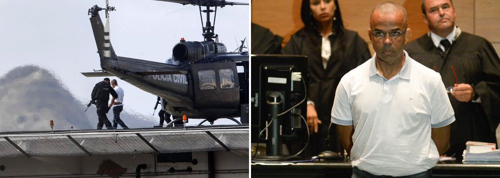 Traficante Luiz Fernando da Costa, o Fernandinho Beira-Mar, foi condenado a 120 anos de prisão pelo homicídio de quatro rivais no presídio de Bangu 1, em 11 de setembro de 2002, no Rio de Janeiro, mortos durante uma rebelião; com a sentença, ele acumula um total de 253 anos e seis meses de prisão e ainda responde por outros crimes