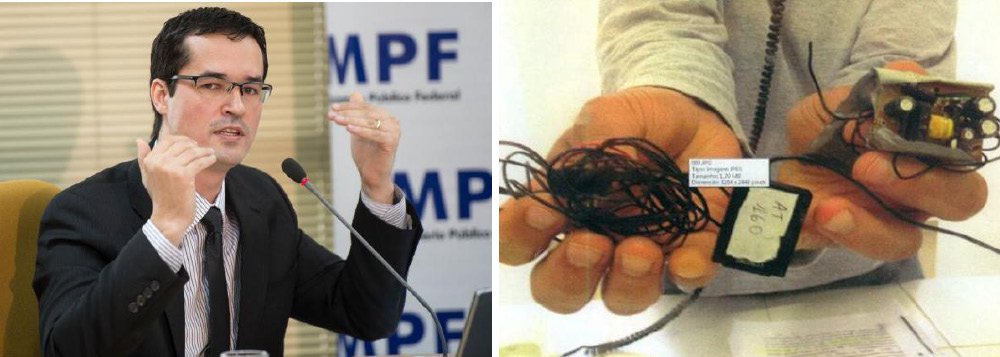 O procurador da República Deltan Dallagnol, que integra o núcleo da Operação Lava Jato, negou nesta segunda (27) que tenha havido escuta na cela onde estava o doleiro Alberto Youssef, na carceragem da Polícia Federal (PF), em Curitiba; “Jamais apareceram quaisquer escutas e muito menos indicativos de influência delas nas investigações. É um caso sob investigação. Mas jamais identificamos qualquer escuta que tenha sido instalada. O que existiu é um aparelho que, em princípio, não estava funcional”, disse; dois policiais federais admitiram, no entanto, durante audiência da CPI da Petrobras que as escutas existiram