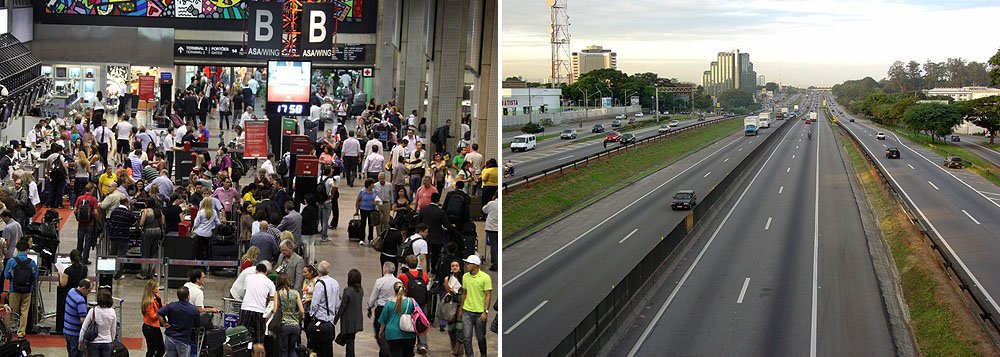 No mesmo período, entre 2005 e 2013, as companhias aéreas ganharam 51,2 milhões de passageiros domésticos, de acordo com dados da Anac (Agência Nacional de Aviação Civil); executivos do setor reclamam de benefícios concedidos pelo governo federal à aviação civil, enquanto pagam ICMS de até 18%