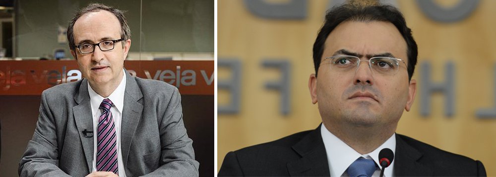 O blogueiro neocon Reinaldo Azevedo disparou acusações falsas contra Marcus Vinícius Coêlho, presidente da OAB, que é um dos potenciais nomes para a vaga de Joaquim Barbosa no STF; entre elas, a de que ele deveria explicações ao Conselho Nacional de Justiça; certidões expedidas pelo CNJ revelam que Marcus Vinicius Coelho não responde a nenhum processo; trata-se apenas de mais uma tentativa de interferir na Justiça e intimidar o Senado, a quem cabe chancelar ou não escolhas da presidência da República