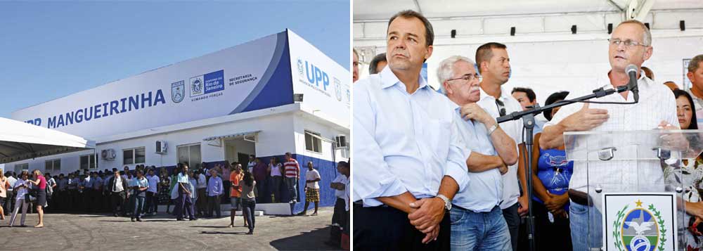 A UPP Mangueirinha, próxima ao centro de Duque de Caxias, foi estabelecida pelas forças de segurança no lugar da Companhia Destacada da Mangueirinha, aumentando o efetivo policial para 220 agentes; "a Companhia da Mangueirinha já foi pensada como uma resposta rápida para um lugar que receberia uma UPP", disse o secretário de segurança José Mariano Beltrame