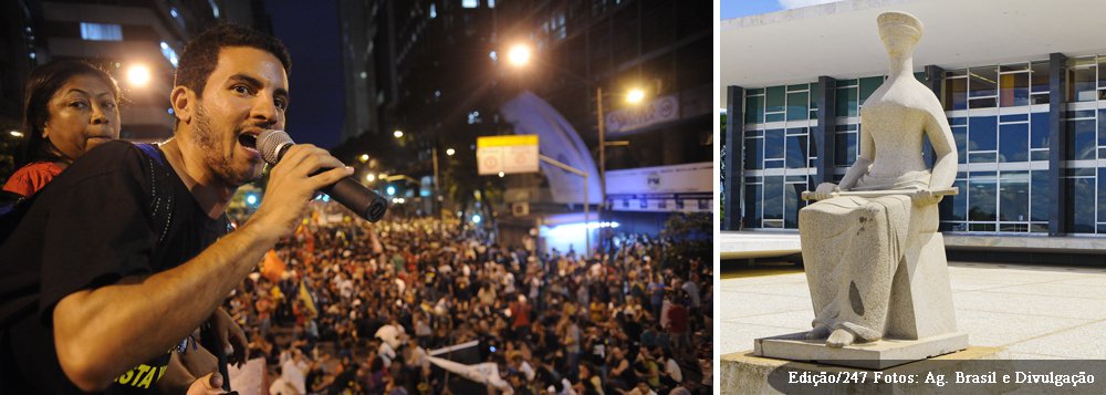 O Sindicato Estadual dos Profissionais da Educação do Rio comemorou a decisão do STF de suspender o corte de pontos dos professores estaduais que aderiram à greve da categoria, que já dura mais de dois meses; segundo a coordenadora do sindicato, Marta Moraes, a decisão do Supremo foi o único motivo de comemoração para os docentes