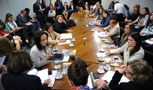 Grupo de 51 deputadas e 13 senadoras decide que só vai votar na reforma política  se emendas que preveem maior participação das mulheres forem contempladas; “A Bancada Feminina no Congresso tem consciência de seu papel histórico ao propor um novo desenho na representação política em nosso país para garantir às próximas gerações esse legado de poder, no qual o rosto do Parlamento seja o rosto da sociedade, ou seja, meio homem, meio mulher”, disse a senadora Vanessa Grazziotin (PCdoB-AM)