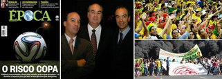 Capa da revista Época deste fim de semana, sobre o "risco-Copa", reflete a face política das Organizações Globo; aos irmãos Marinho, quanto mais protestos, melhor, pois maior será a chance de promover uma mudança no Palácio do Planalto; empresarialmente, no entanto, o jogo da Globo é outro; dona dos direitos de transmissão do Mundial, a emissora viverá em 2014 o melhor ano de sua história graças ao Mundial; isso é fair play?