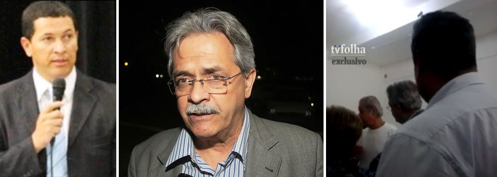 Suspeito de ter filmado José Dirceu em sua cela na Papuda é William Pereira Dos Passos (detalhe), assessor do PPS, noticia o blogueiro Renato Rovai; segundo o deputado Nilmário Miranda (foto), ele é o único da comitiva que não aparece no vídeo; "Era a única pessoa que estava lá – não deveria estar – e que não aparece no vídeo. Todos os demais aparecem", diz ele; por ser assessor, William nem poderia ter entrado e, além disso, não estava relacionado para fazer a visita; crime fere a dignidade do preso, que tem direito à proteção da imagem; por isso, advogados de Dirceu entraram com processo contra a Veja e processarão o Uol e a Folha, que divulgaram o vídeo da visita