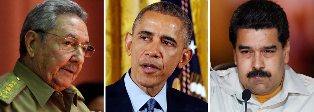 O governo cubano classificou como arbitrária e agressiva a lei aprovada pelo presidente dos EUA, Barack Obama, que considera a Venezuela uma ameaça à segurança nacional, além de estabelecer uma série de sanções contra funcionários e autoridades daquele país; o comunicado de Cuba é o primeiro em tom mais agressivo desde que os dois países reataram relações no final do ano passado, após meio século de afastamento.