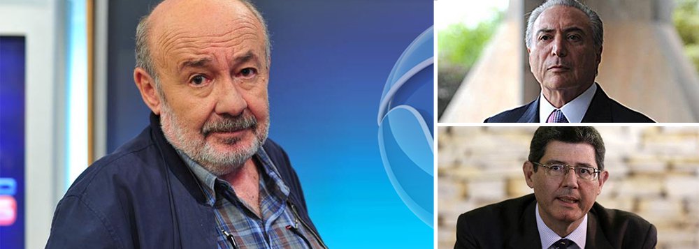 Para o jornalista, crise "envolve os dois principais pilares do governo Dilma Rousseff: o vice Michel Temer, coordenador político, e o ministro Joaquim Levy, responsável pela política econômica no segundo mandato"; segundo Ricardo Kotscho, "o que se discute no momento em Brasília é até onde Levy e Temer suportarão as pressões do 'fogo amigo' que partem da própria base aliada do governo. O menor problema deles são as oposições"