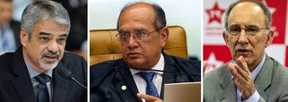 Senador Humberto Costa (PE) considera "desrespeitosa" com os colegas do STF e com o Senado afirmação do ministro Gilmar Mendes, que disse temer que o STF se torne uma corte "bolivariana", passando apenas a "cumprir e chancelar" vontades do Executivo, com a possibilidade de 10 dos 11 ministros serem indicados pelo governo do PT; afirmação "coloca os próprios magistrados na condição de serem correias de transmissão do governo", disse o parlamentar ao 247, ressaltando que o Supremo "tem se colocado de forma independente"; segundo ele, cabe agora ao próprio STF uma manifestação e possível condição de suspeição de Gilmar; mais cedo, PT na Câmara condenou "prepotência e falta de decoro" do ministro