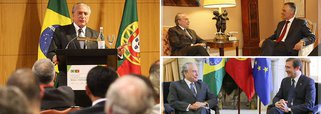 De Lisboa, vice-presidente Michel Temer afirma que o aumento dos recursos destinados ao fundo partidário, a R$ 867,5 milhões, não deve prejudicar o ajuste fiscal defendido pelo governo: "Creio que se chegou a um meio termo razoável, até porque pode haver um contingenciamento ainda neste ano. Ou seja, uma parte dessa verba que foi acrescida poderá vir a ser contingenciada em face do ajuste econômico" 