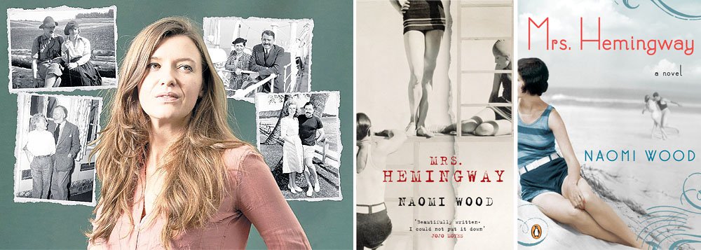 Relato romanceado dos casamentos, inspirado nas cartas de Ernest Hemingway, examina como seria estar no lugar de uma das esposas; "Pensamos nele como um mulherengo, não pensamos nele como um marido", disse Naomi Wood, cujo romance "Mrs. Hemingway" acaba de ser publicado