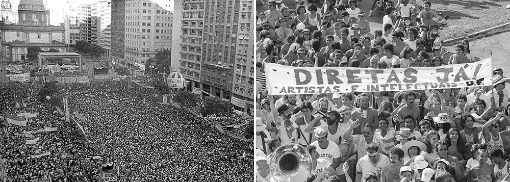 "Uma proposta dessa natureza tem dificuldade de passar no Congresso, mas, se a sociedade se mobiliza, consegue. A influência dessa pressão sobre o Congresso é muito forte. Portanto, o pressuposto absolutamente necessário é o envolvimento da sociedade", disse o secretário da Comissão Especial de Mobilização pela Reforma Política Democrática da OAB, Aldo Arantes; 'Temos o dever e o papel de mobilizar a sociedade em algo semelhante ao que foi a "Diretas Já"', acrescentou