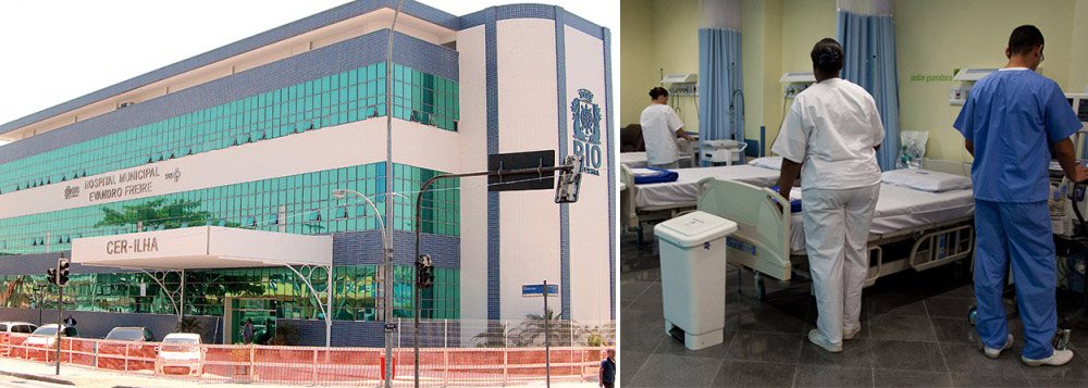 Conselho Regional de Medicina do Estado do Rio de Janeiro(Cremerj) notificou nesta quarta (8) a direção do Hospital Evandro Freire, localizado na Ilha do Governador, zona norte da cidade, e a Secretaria Municipal de Saúde, para que a unidade, inaugurada em março do ano passado pela presidenta Dilma Rousseff, passe a funcionar em sua capacidade total; "Nós constatamos que existe uma enfermaria com mais de 25 leitos fechada e uma UTI com cerca de 20 leitos, toda equipada, também fechada", disse o presidente do Cremerj, Sidnei Ferreira