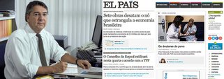 Associação Nacional de Jornais, comandada por Ricardo Pedreira, anunciou que estuda entrar com ação judicial contra o jornal espanhol El País, que ontem lançou sua versão em português, em razão da lei que mantém uma reserva de mercado ao capital nacional; "A ANJ entende que há um claro desrespeito às normas constitucionais", diz Pedreira; se o lobby prosperar, bastaria ao El País editar da Espanha ou de qualquer outro país seu conteúdo em português; jornais vão proibir?
