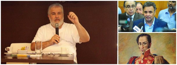 Pedido de demissão de João Paulo Cunha, jornalista do Estado de Minas, por ter sido proibido de escrever sobre política num jornal que proíbe críticas a Aécio Neves, "é uma piada pronta, que ajuda a lembrar que vivemos um regime que deveria ser definido como bolivarianismo patronal", escreve Paulo Moreira Leite, diretor do 247 em Brasília; "Esse é o drama da liberdade de expressão e da democratização dos meios de comunicação. A luta contra a censura foi bem-vinda enquanto auxiliou os donos de jornal a livrar-se das botas e tanques de um regime que haviam ajudado a colocar de pé (...). Quando se procura ampliar o espaço para que o conjunto da sociedade possa se manifestar (...), a reação é falar em bolivarianismo, sem receio de produzir uma fraude", diz ele