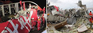 Avião caiu no mar de Java, em 28 de dezembro passado, com 162 pessoas a bordo; "Continuamos tentando encontrar o gravador de voz", que permitirá conhecer as últimas comunicações dos pilotos,  informou o chefe da equipe nacional de busca e resgate, Bambang Soelistyo 