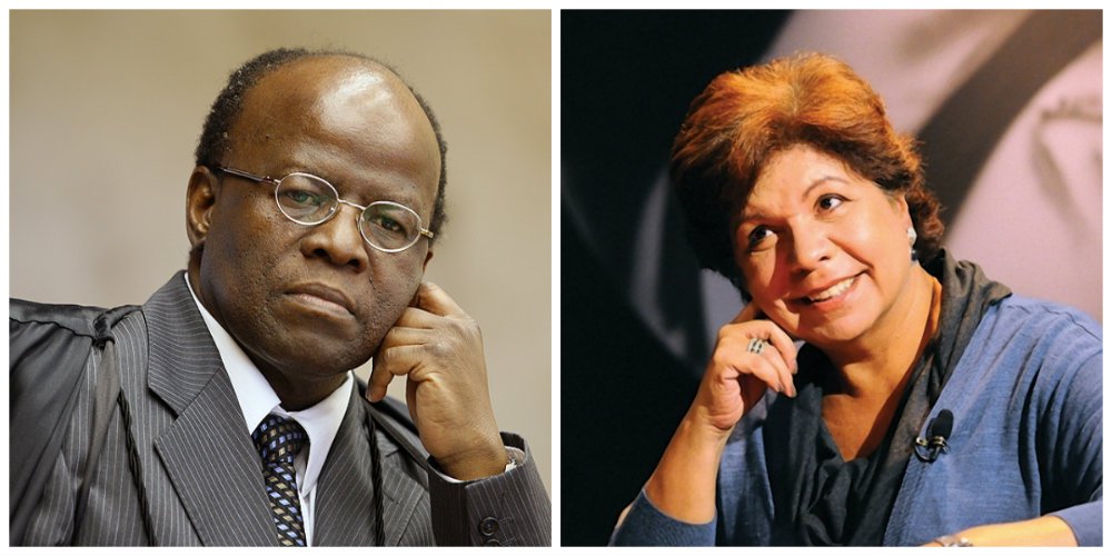 Colunista afirma que Joaquim Barbosa tem, sim, pretensões políticas e afirma que ele vem se aconselhando com gente do ramo; jornalista afirma que presidente do Supremo Tribunal Federal teme entrar na briga pelo Planalto, porque, neste caso, seria acusado de ter usado a Ação Penal 470 como trampolim; ser vice na chapa de um dos adversários do PT também seria uma opção mais arriscada; por isso, ela aposta numa vaga ao Senado