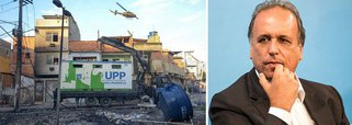 Diante dos casos de violência em comunidades já pacificadas, novo governador do Rio, Luiz Fernando Pezão (PMDB), reforça confiança no secretário de Segurança do Estado do Rio de Janeiro, José Mariano Beltrame: "Não tem caso de sucesso maior na política de segurança do país"