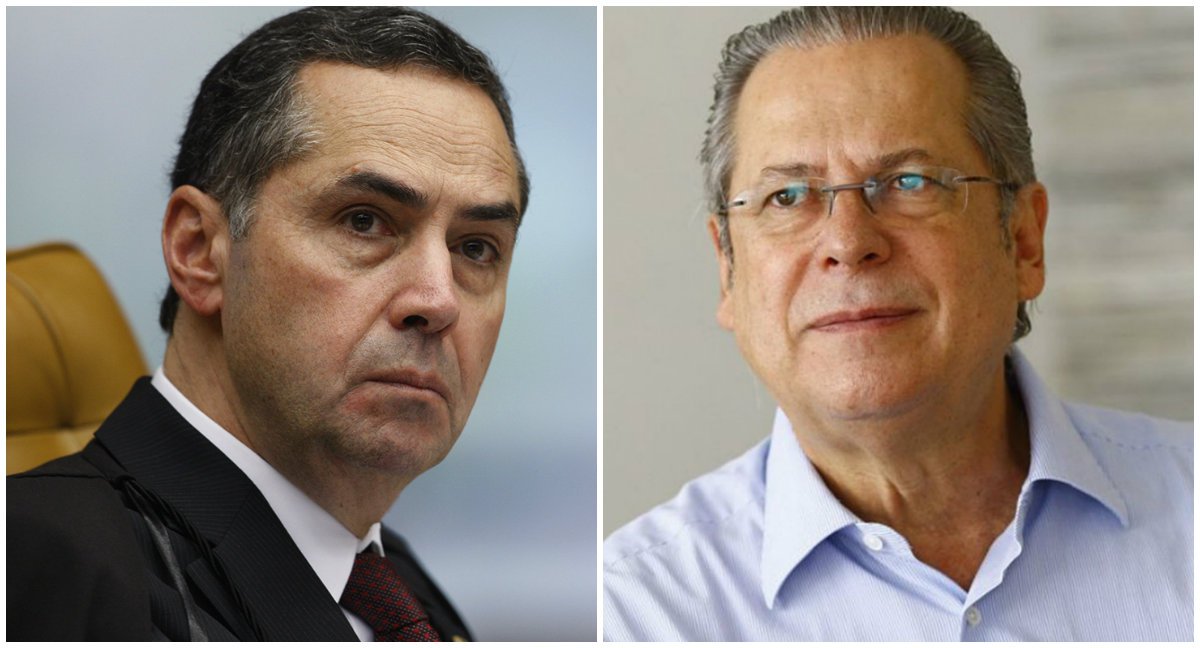 Ministro do STF, responsável pela execução das prisões da Ação Penal 470, suspendeu neste sábado 22 decisão do juiz Nelson Ferreira Júnior, da Vara de Execuções Penais do Distrito Federal, que autorizou José Dirceu viajar entre São Paulo e Vinhedo, no interior paulista, onde passaria duas semanas; Luís Barroso afirma que decisão deverá ficar suspensa até que receba esclarecimentos e lembra que o pedido da defesa foi atendido mesmo com parecer contrário do MP