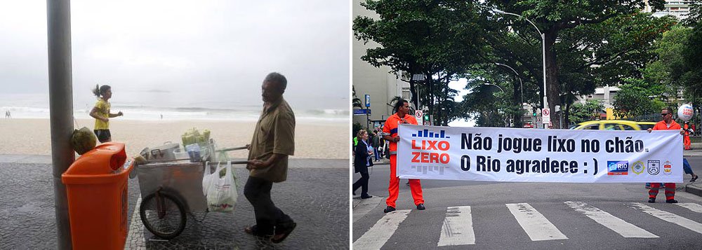 Prestes a completar três meses de execução, o programa Lixo Zero já reduziu 50% a sujeira nas ruas da capital fluminense; de acordo com a Comlurb, foram aplicadas 13.890 multas – 2.071 foram pagas; por conta do baixo índice de pagamentos, a Prefeitura do Rio fará a inscrição dos nomes dos inadimplentes no Serviço de Proteção ao Crédito 