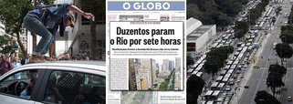 Até então queridinhos da mídia tradicional, manifestantes que ocupam e acampam na Câmara Municipal começam, finalmente, a serem vistos como o que são: poucos, bagunceiros e autoritários; transtorno provocado na vida do Rio, ontem, levou jornal O Globo, finalmente, a contar número dos que protestam; entre aqueles duzentos e seu público, o veículo dos três Marinho, ainda que momentaneamente, acordou