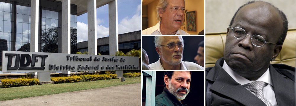 Petistas condenados pelo STF, José Dirceu, José Genoino e Delúbio Soares devem deixar a Papuda ainda hoje rumo ao Centro de Internamento e Reeducação (CIR), dentro do mesmo complexo; informação é do Tribunal de Justiça do Distrito Federal; decisão é tomada depois de advogados dos réus protestarem contra prisões ilegais; defesa de Dirceu pediu ao STF que garantisse o regime semiaberto; já o advogado de Genoino afirmou que a vida de seu cliente, que está doente, "está nas mãos de Joaquim Barbosa", presidente do Supremo