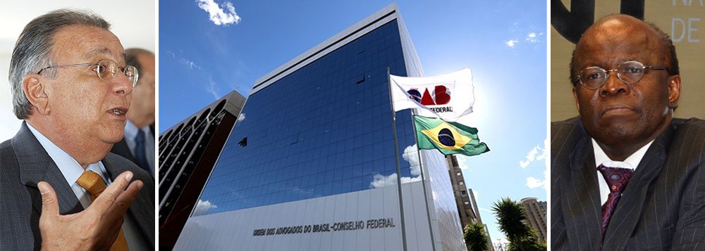 Reginaldo de Castro diz que eventual desrespeito do ministro aposentado do Supremo Tribunal Federal Joaquim Barbosa a advogados deve ser alvo de medidas judiciais, e não motivo para a Ordem dos Advogados do Brasil negar sua inscrição como profissional