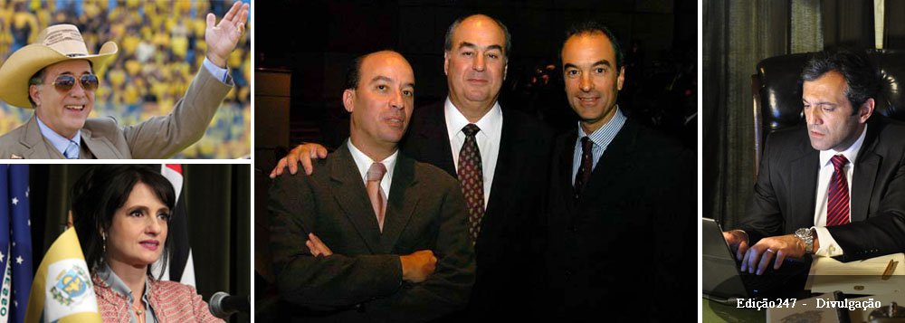 Emissora dos três Marinho aciona máquina de guerra para influir o mais possível nas eleições presidenciais de 2014; minisséries disparam mísseis; no ar, A Mulher do Prefeito mostra político que desviou verbas para construir estádio para a Copa do Mundo sendo substituído por sua esposa; Amores Roubados, em janeiro, promete revelar contradições da região Nordeste a partir do vale do rio São Francisco; O Brado Retumbante, exibido no ano passado, mostrou presidente ético e galanteador; qualquer semelhança com personagens reais não é mera coincidência; Globo foi multada pela Receita Federal em R$ 274 milhões por irregularidades na compra dos direitos da Copa do Mundo de 2002; tudo a ver?