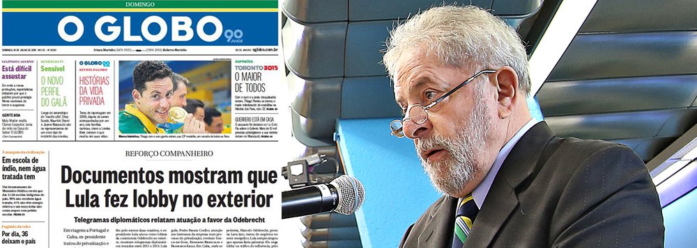 Uma troca de e-mails entre o jornalista de O Globo, Chico Gois e o assessor de imprensa do Instituto Lula, José Crispiniano, revela que o jornal omitiu informações importantes com a finalidade de produzir uma matéria acusando o ex-presidente de fazer lobby da Odebrecht em outros países; confira a íntegra