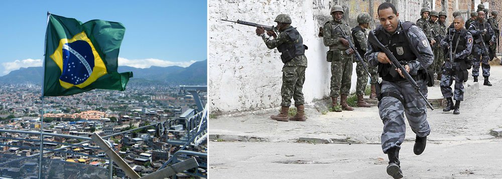 O Exército ocupará o Complexo da Maré, Zona Norte da cidade do Rio, de 7 a 10 de abril, portanto, quatro dias de mobilização para o local; após entre autoridades nacionais e estaduais, ficou decidido que pelo quatro mil homens serão necessários para a atuação. A Força Nacional contará, ainda, com o apoio do Batalhão de Operações Especiais (Bope)
