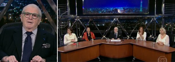 Em novo discurso progressista, apresentador da Globo defende a aprovação do projeto de lei que altera a meta do superávit primário; "Torcer para que essa lei não seja aprovada é torcer contra o Brasil. Não ter as contas aprovadas não é muito pior?", questiona; sobre a possibilidade de impeachment contra Dilma por crime de responsabilidade fiscal, ele afirma: "Um impeachment, hoje, da nossa presidente, que acabou de ser reeleita, é golpe. Pra mim é golpe"