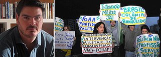 Colunista Rodrigo Constantino, do Globo, usa seu espaço para chamar novas manifestações, como a que ocorreu na Avenida Paulista, após as eleições; "No próximo dia 15, aniversário de nossa República, vamos todos às ruas protestar contra o populismo, esse câncer que corrói nossas instituições. Republicanos, uni-vos!", diz ele, parodiando o manifesto comunista; Constantino diz ainda que reclamos por volta da ditadura militar são exceção