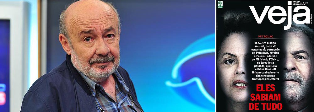 Colunista Ricardo Kotscho diz que, ‘cegados pela intolerância, barões da imprensa ainda não se deram conta de que já nem elegem nem derrubam mais presidentes’; ele cita a tentativa de manipulação eleitoral com a publicação da capa-panfleto da revista "Veja" e defende que Dilma Rousseff apresente a criação de um marco regulatório das comunicações