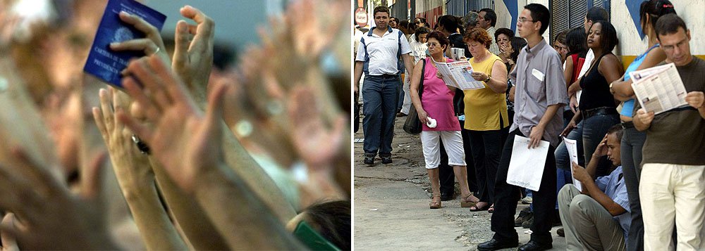 Taxa de desemprego ficou, praticamente, estável ao longo do ano passado, ao atingir 10,3% ante 10,4%, em 2012, no conjunto das seis regiões metropolitanas abangidas pela Pesquisa de Emprego e Desemprego, da Fundação Sistema Estadual de Análise de Dados e Departamento Intersindical de Estatística e Estudos Socioeconômicos; o total de desempregados foi estimado em 2,148 milhões de pessoas, o que significa 3 mil a menos em relação ao ano anterior