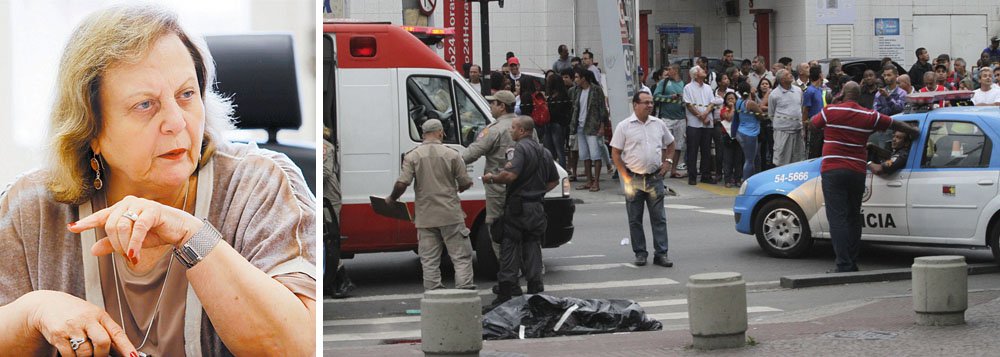 A presidenta do TJ-RJ, Leila Mariano, classificou como "atentado", a tentativa de resgate de presos do Fórum de Bangu, na zona oeste do Rio; um PM e uma criança de oito anos morreram; "O que houve em 31 de outubro, no Fórum de Bangu, foi um verdadeiro atentado", disse; ela defendeu as videoconferências para oitivas e julgamento de presos