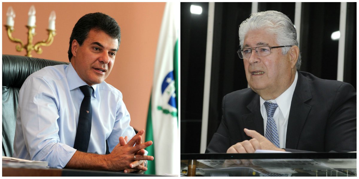 Pré-candidato à reeleição, o governador Beto Richa (PSDB) bateu duro no seu antecessor, senador peemedebista Roberto Requião (à dir.), também cotado para disputar o governo do Paraná; segundo o tucano, o parlamentar gostava de "mordomia" quando morava na Granja Canguiri — residência de campo que pertence ao governo do Paraná; "Ele sempre gostava de mordomia, não gostava de trabalhar. Eu não utilizo o Canguiri porque pago o meu condomínio e não cavalgo a manhã inteira", disse Richa