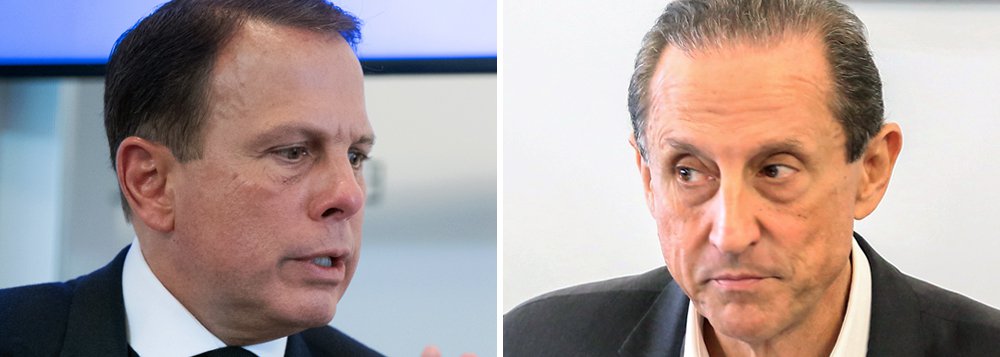 Datafolha: com rejeição alta, Doria perde no segundo turno