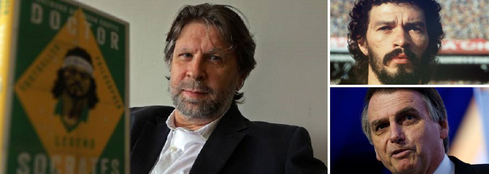 Apoio de jogadores a Bolsonaro deixaria Sócrates chocado, diz biógrafo