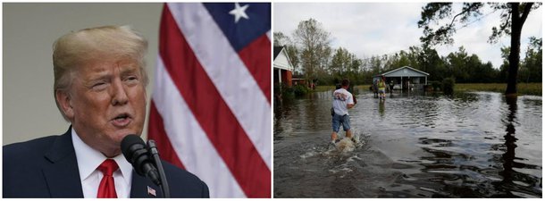 Trump declara estado de emergência na Carolina do Sul por tempestade Florence