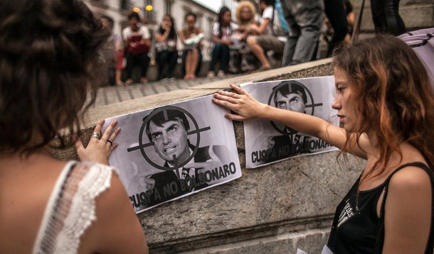 Oposição a Bolsonaro e frente pela democracia