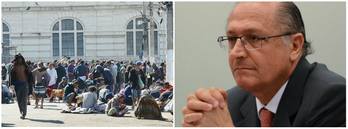 Programa de Alckmin deixou 52 mil usuários de drogas sem acolhimento